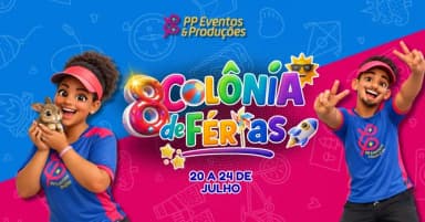 8ª COLÔNIA DE FÉRIAS - Diversão sem fim! em Sete Lagoas