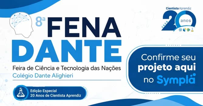 Imagem do 8ª FENADANTE - FEIRA DE CIÊNCIA E TECNOLOGIA DAS NAÇÕES - 2026