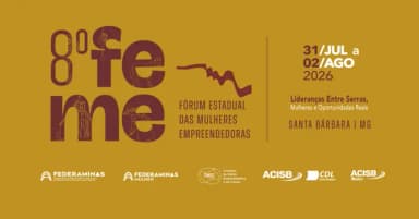 8º Fórum Estadual da Mulher Empreendedora - FEME 2026 em Santa Bárbara