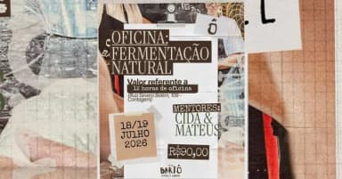 8ª oficina de Fermentação Natural e Panificação - Casa Bartô em Contagem