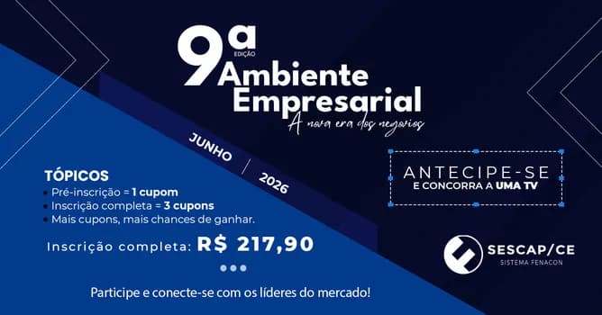 Imagem do 9ª EDIÇÃO AMBIENTE EMPRESARIAL - A NOVA ERA DOS NEGÓCIOS