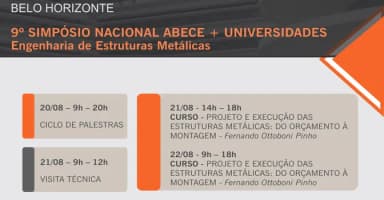 9º SIMPÓSIO NACIONAL ABECE + UNIVERSIDADES em Belo Horizonte