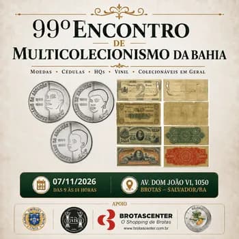 Imagem do 99º Encontro de Multicolecionismo da Bahia