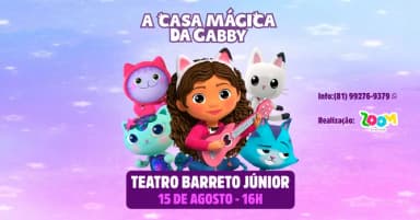 A Casa Mágica da Gabby em Recife - Teatro Barreto Júnior em Recife