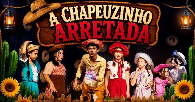 Imagem do A Chapeuzinho Arretada: O Musical.