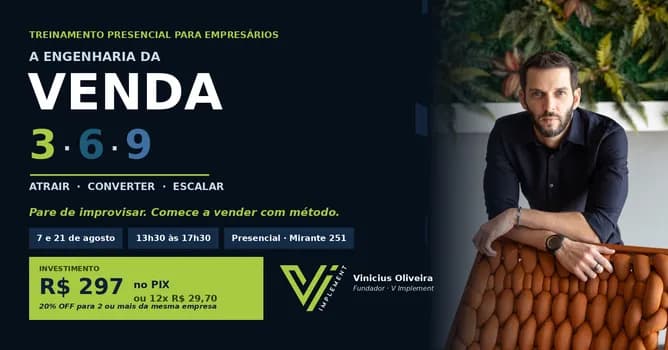Imagem do A Engenharia da Venda 3-6-9