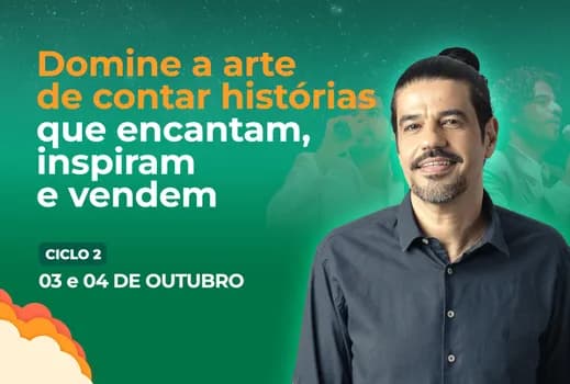 Imagem do A Jornada Do Narrador - Certificação em Storytelling - Ciclo 2 - 03 e 04 de Outubro 2026