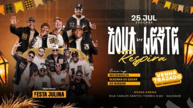 A LESTE RESPIRA - EDIÇÃO FESTA JULINA em Belo Horizonte