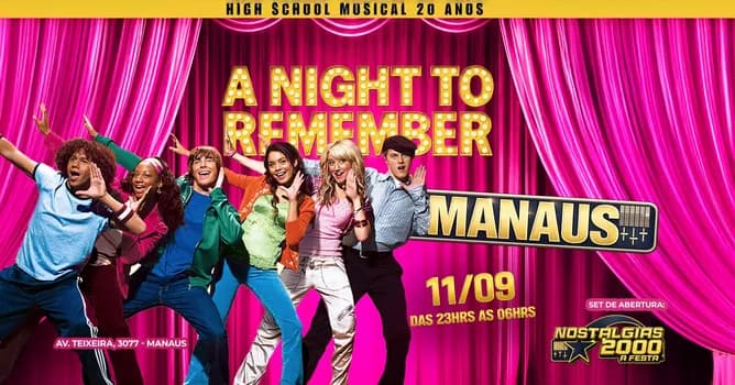 Imagem do A Night To Remember 20 Anos HSM - Edição MANAUS - Augusta Haus - Av. Pedro Teixeira, 2673