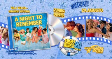 A Night To Remember em Vila Velha - 20 Anos de High School Musical - Av Est José Júlio de Souza, 740 em Vila Velha