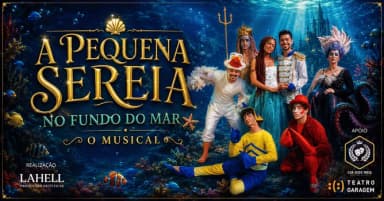 A PEQUENA SEREIA em São Paulo