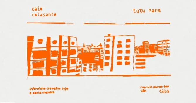 Imagem do A PORTA MALDITA + INFERNINHO TRABALHO SUJO - TUTU NANÁ + CAIO COLASANTE