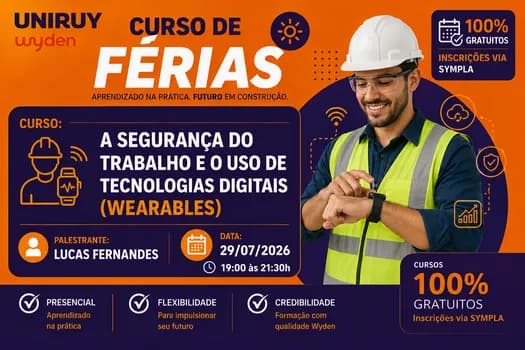 Imagem do A SEGURANÇA DO TRABALHO E O USO DE TECNOLOGIAS DIGITAIS (WEARABLES)