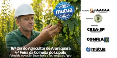 AAEAA - 15º DIA DO AGRICULTOR & 4ª FESTA DA COLHEITA DE LÚPULO 2025 - PATROCÍNIO CREA em Araraquara