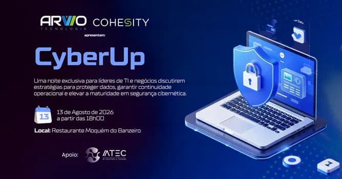 Imagem do AATEC & ARVVO | COHESITY - JANTAR EXECUTIVO
