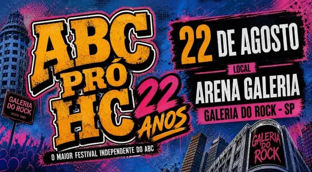 Imagem do ABC Pró HC 22 anos