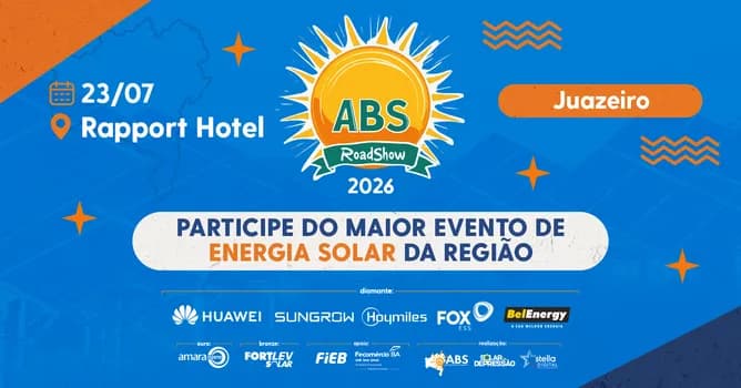 Imagem do ABS ROADSHOW JUAZEIRO 2026