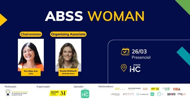 Imagem do ABSS Woman | Liderança & Impacto no Ecossistema da Saúde