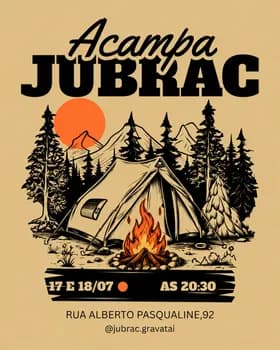 Acampa Jubrac 2026 em Gravataí