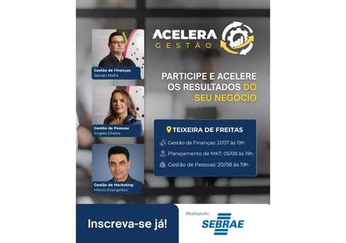 Imagem do ACELERA GESTÃO - TEIXEIRA DE FREITAS