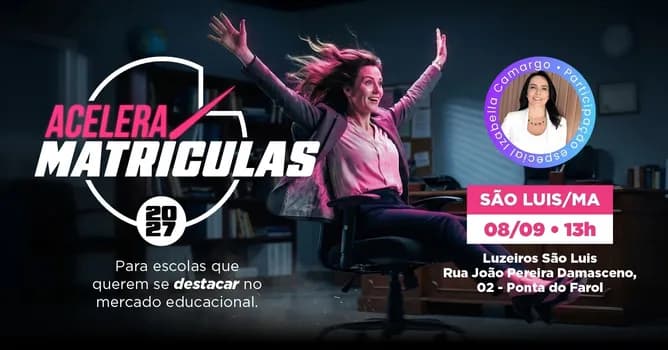 Imagem do Acelera Matrículas | SÃO LUIS/MA