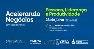 Acelerando Negócios - Pessoas Liderança e Produtividade em Canoas