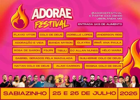 Imagem do Adorae Festival - Uberlandia-MG
