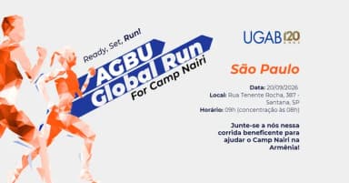 AGBU Global Run em São Paulo