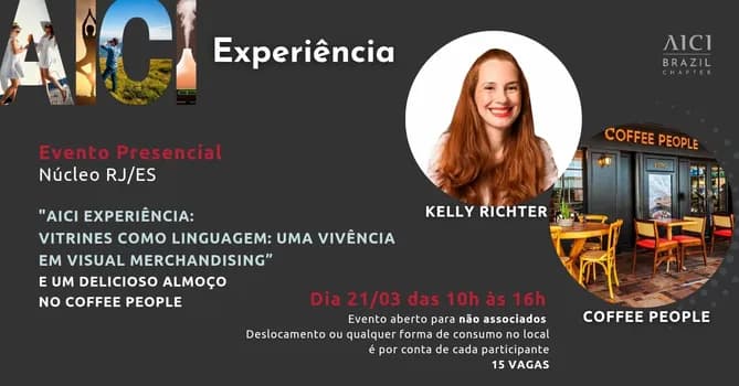 Imagem do AICI Experiência - Vitrines como Linguagem: Uma Vivência em Visual Merchandising