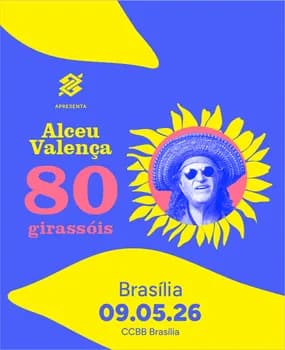 Imagem do ALCEU VALENÇA | TURNÊ 80 GIRASSÓIS - BRASILIA / BANCO DO BRASIL