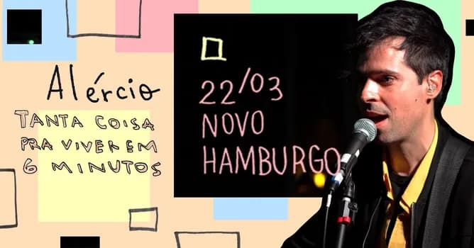 Imagem do Alércio em Novo Hamburgo/RS - Tanta coisa pra viver em 6 minutos tour RS
