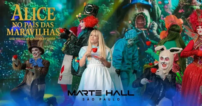 Imagem do Alice no País das Maravilhas - Um Musical Desconcertante