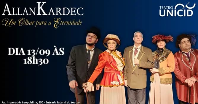Imagem do Allan Kardec - Um Olhar para a Eternidade