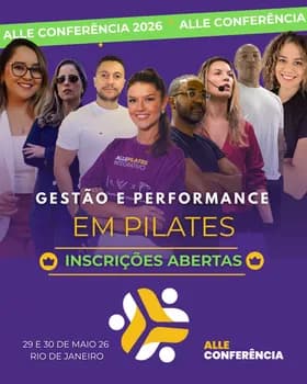 Imagem do Alle Conferência 2026 - Pilates de Alta Performance e Gestão