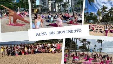 Alma edição Agosto| Yoga na Praia em Recife