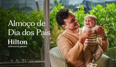 ALMOÇO DE DIA DOS PAIS - HILTON BARRA RIO DE JANEIRO em Rio de Janeiro