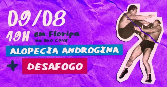 Imagem do ALOPECIA ANDROGINA com DESAFOGO na BROCAVE!