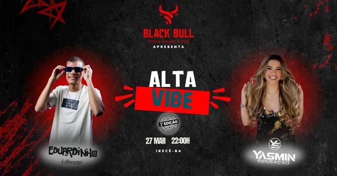 Imagem do Alta Vibe 1ª Edição - Eduardinho dos Teclados - Yasmin Sensação