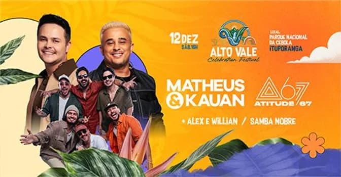 Imagem do ALTO VALE CELEBRATION FESTIVAL