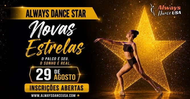 Imagem do Always Dance Star 29 de agosto 2026 - 1 sessão