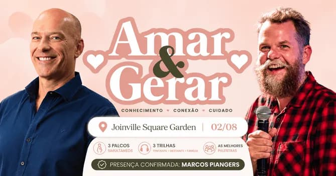 Imagem do Amar & Gerar | Participação Especial Marcos Piangers