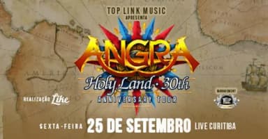 ANGRA | HOLY LAND 30TH ANNIVERSARY TOUR em Curitiba