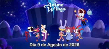 Anime Wings - Edição Retrô 2026 em Rio de Janeiro