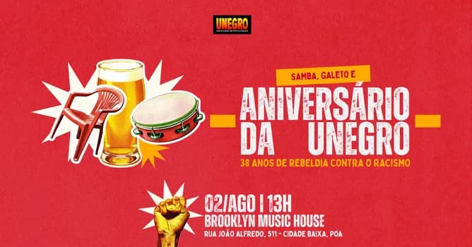 Imagem do Aniversário da UNEGRO