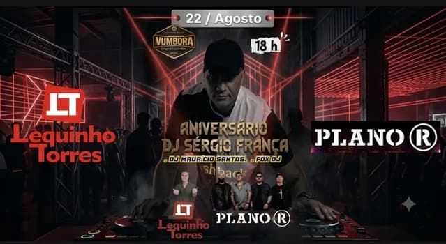 Imagem do ANIVERSÁRIO DJ SÉRGIO FRANÇA