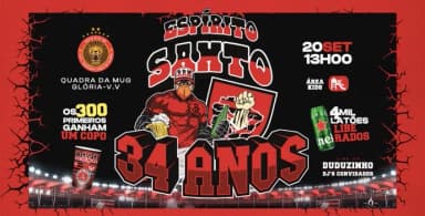 ANIVERSÁRIO RAÇA RUBRO NEGRA ESPÍRITO SANTO em Vila Velha
