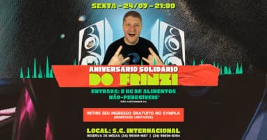 Aniversário Solidário do Frinzi em Petrópolis