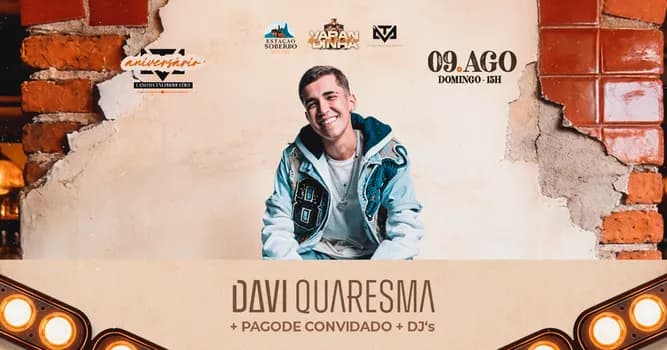 Imagem do Aniversário TM - Davi Quaresma