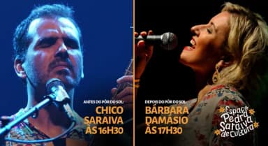 Antes e depois do sol com Chico Saraiva e Bárbara Damásio em Florianópolis