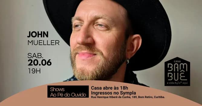 Imagem do Ao Pé do Ouvido com John Mueller